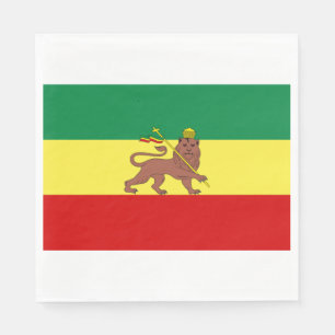 Serviette En Papier Drapeau rastafarien (Rastafarianisme) (Rasta)