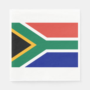 Serviette En Papier Drapeau sud-africain