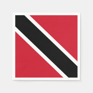 Serviette En Papier Drapeau Trinidad