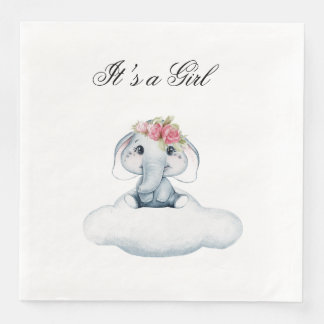Serviette En Papier Dreamy Days avec Rosie l'éléphant.