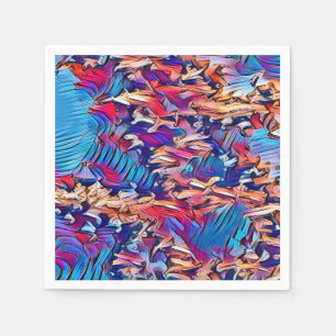 SERVIETTE EN PAPIER EAU DE FLUX