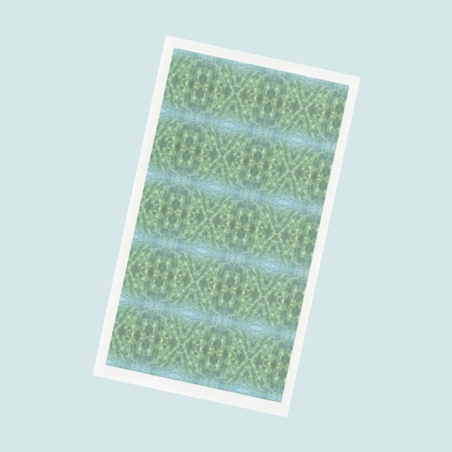 Serviette En Papier Eau tropicale aquamarine (Créateur téléchargé)