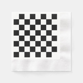 Serviette En Papier Échecboard