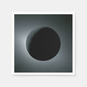 Serviette En Papier Éclipse solaire totale Artemis II