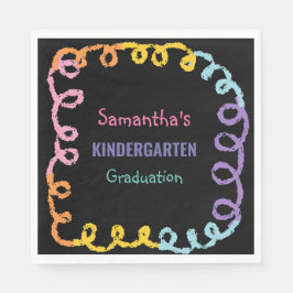 Serviette En Papier École maternelle Papier de Graduation Papier Napki