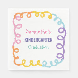 Serviette En Papier École maternelle Papier de Graduation Papier Napki