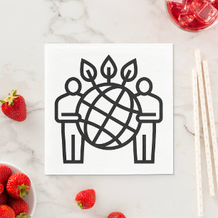 Serviette En Papier Écosystème planétaire