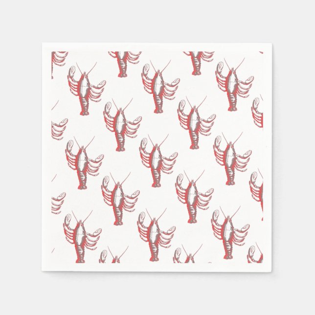 Serviette En Papier Écrepoisson (Devant)