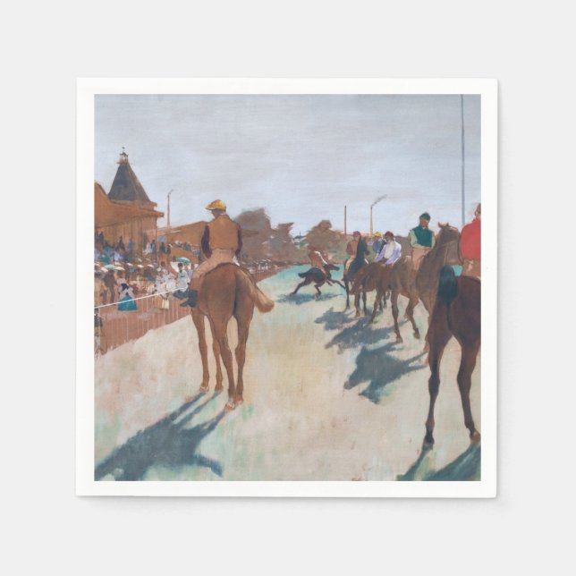 Serviette En Papier Edgar Degas - La Parade (Devant)