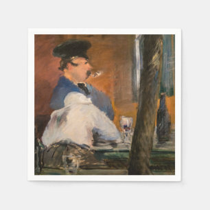 Serviette En Papier Edouard Manet - Le Bar, Le Bouchon