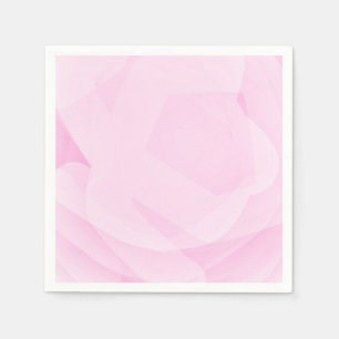Serviette En Papier Effet marbre rose chic floral élégant simple 