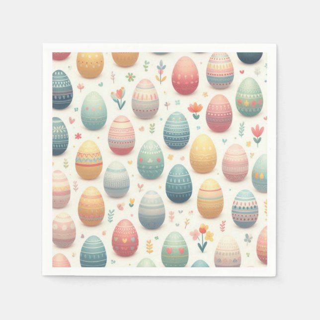 Serviette En Papier Eggérique (Devant)