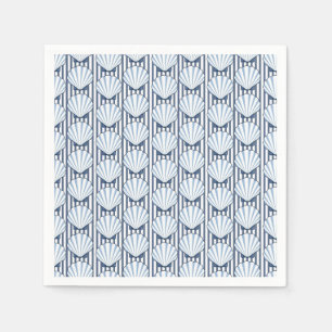 Serviette En Papier Élégance Shell Stripe !