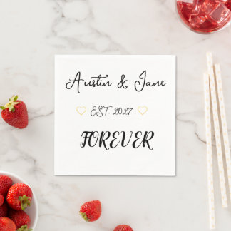 Serviette En Papier Élégant 
