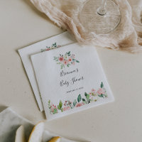 Élégant Dainty Baby shower floral d'automne