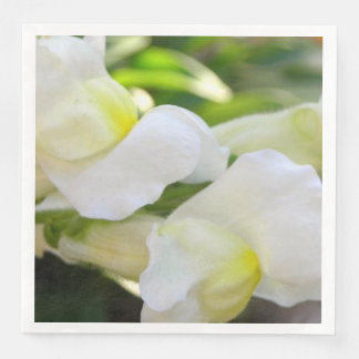 Serviette En Papier Élégant en blanc