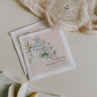 Élégant Mariage de jardin de paon