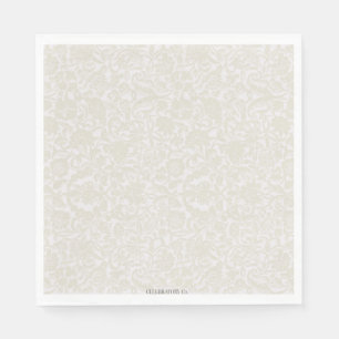 Serviette En Papier Élégant papier neutre Napkin