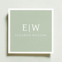 Élégant professionnel simple Monogramme minimalist
