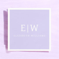 Élégant professionnel simple Monogramme minimalist