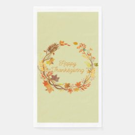 Serviette En Papier Élégant Thanksgiving divertissant