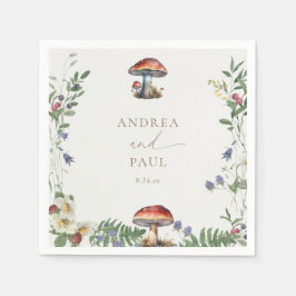 Serviette En Papier Elegant Woodland | Forest Wedding