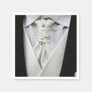Serviette en papier élégante smoking pour homme