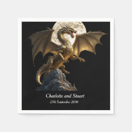 Serviette En Papier Élevage de dragon de fer