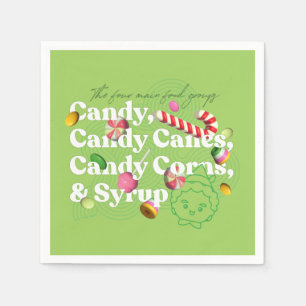 Serviette En Papier Elf the Movie Les Quatre Principaux Groupes Alim