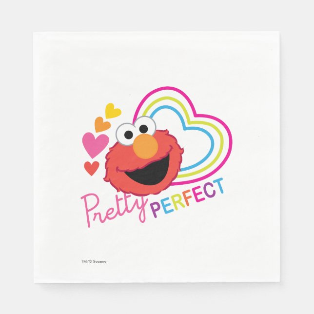 Serviette En Papier Elmo Plutôt Parfait (Devant)