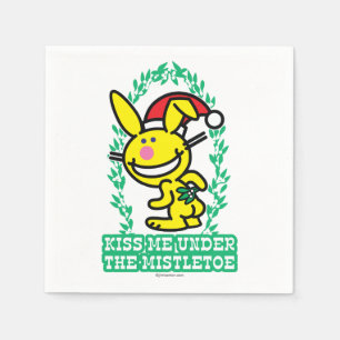 Serviette En Papier Embrasse-Moi Sous La Mistletoe