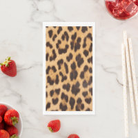 empreinte de léopard à la mode girly chic wild saf