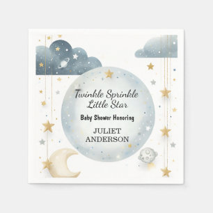 Serviette En Papier En Parties scintillant Twinkle Twinkle Little Star