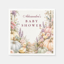 Enchanted Pastel Pumpkin Baby Shower