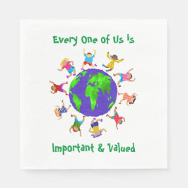 Serviette En Papier Enfants importants et valorisés