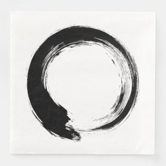 Serviette En Papier Enso Zen Circle