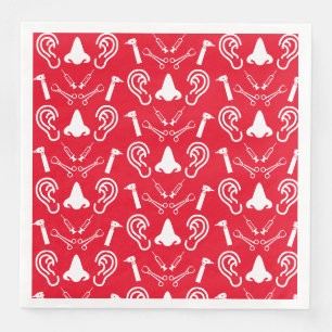 Serviette En Papier ENT Otolaryngologie Otorhinolaryngologue