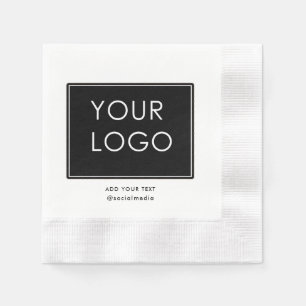 Serviette En Papier Entreprise moderne Entreprise Entreprise Logo Entr