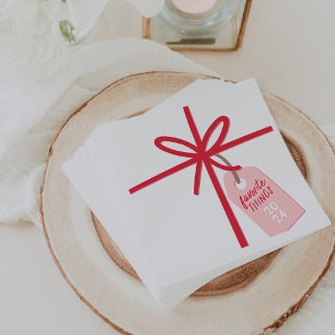 Serviette En Papier Enveloppement festif Fête des choses préférées