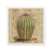 Ephémère du Plante Barrel Cactus