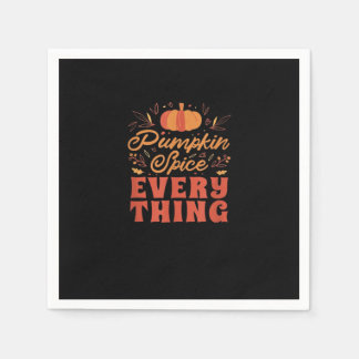 Serviette En Papier Épice citrouille Tout mignon Automne Saison Essenc