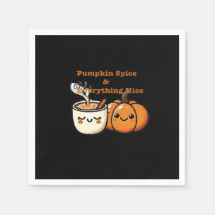 Serviette En Papier Épices citrouilles et tout Nice - Automne automne