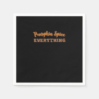 Serviette En Papier Épices citrouilles Tout Essentiel Citation D'Autom