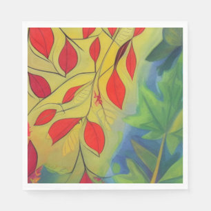 Serviette En Papier Équinoxe automne