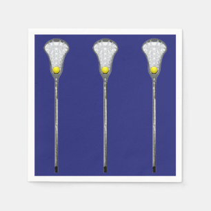 Serviette En Papier Équipe de crosse