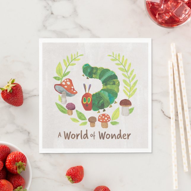 Serviette En Papier Eric Carle | Un monde de merveilles (En situation)