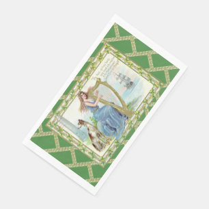 Serviette en papier Erin Mavourneen Irlandaise