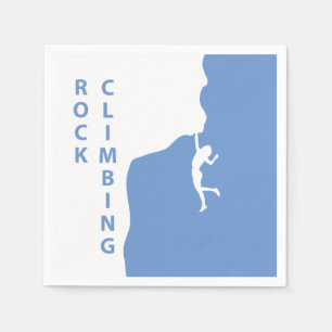 Serviette En Papier Escalade rock