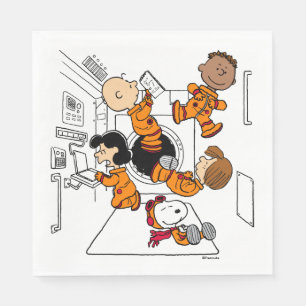 Serviette En Papier ESPACE Bande d'arachides dans l'espace