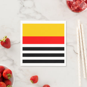 Serviette En Papier Espagnol Stripe Classic papier serviette